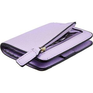 Womens Rfid Blocking Small Compact Bifold Luxury Genuine Leather Pocket Wallet